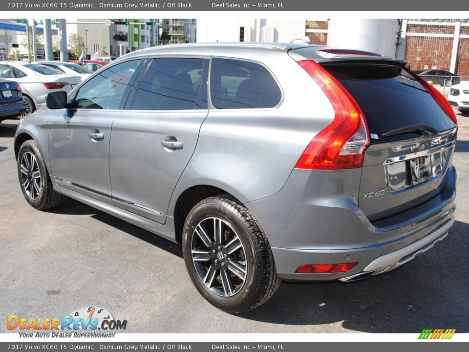 2017 Volvo XC60 T5 Dynamic Osmium Grey Metallic / Off Black Photo #6