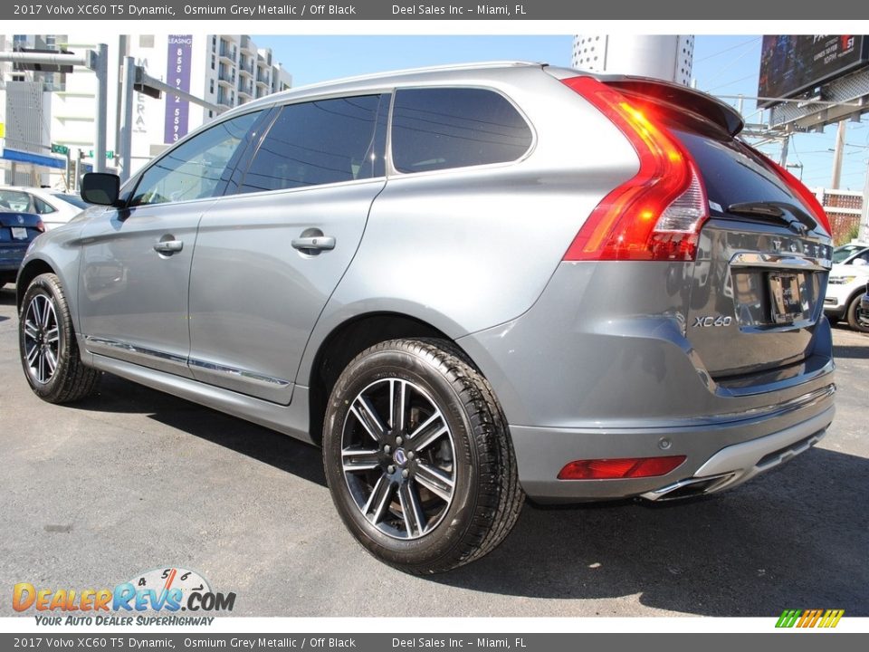 2017 Volvo XC60 T5 Dynamic Osmium Grey Metallic / Off Black Photo #7