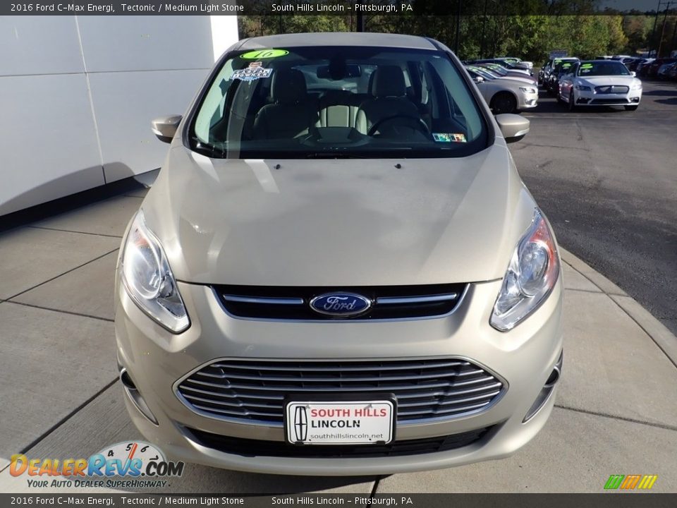 2016 Ford C-Max Energi Tectonic / Medium Light Stone Photo #8