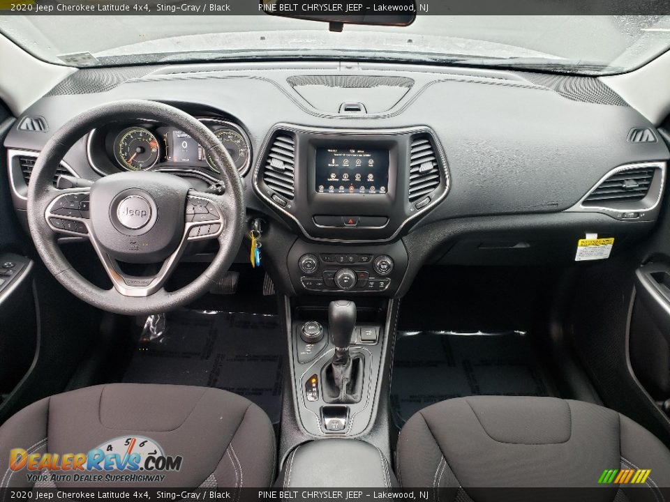 2020 Jeep Cherokee Latitude 4x4 Sting-Gray / Black Photo #15