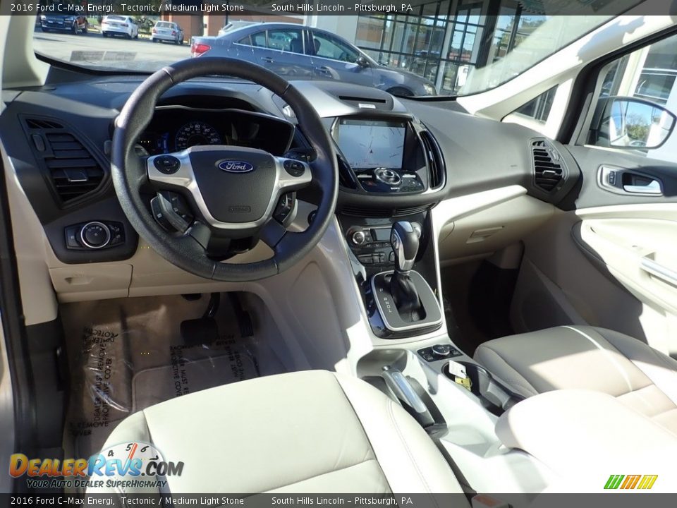 Medium Light Stone Interior - 2016 Ford C-Max Energi Photo #16