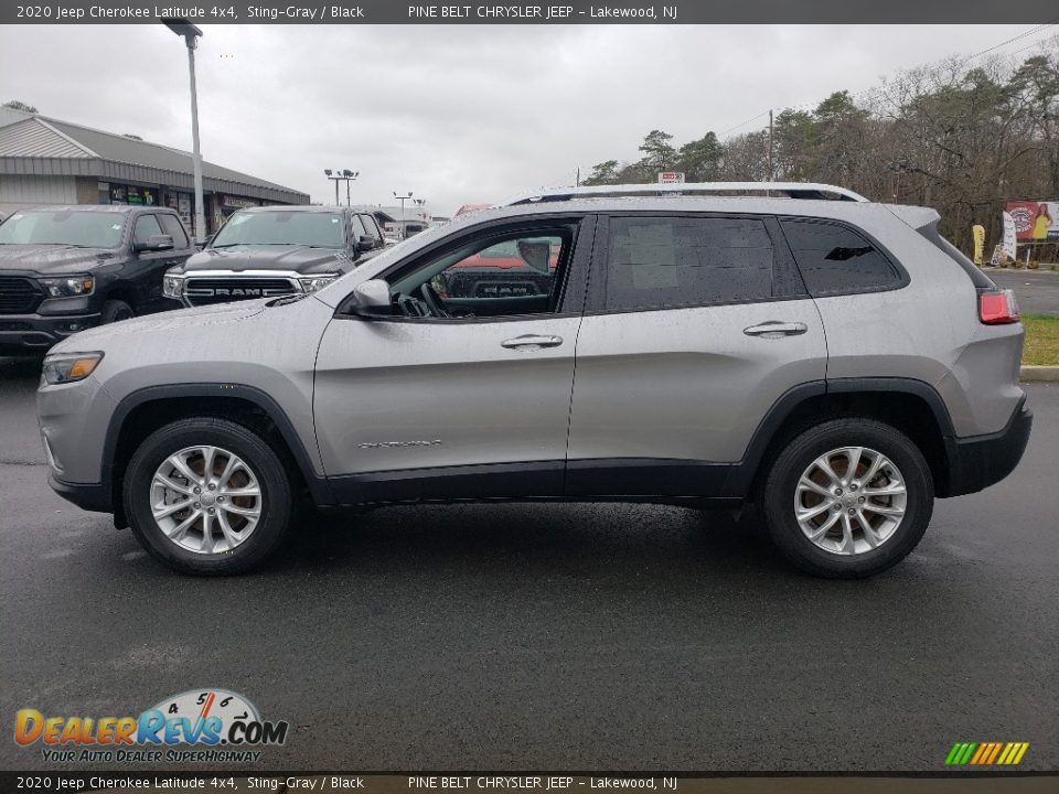 2020 Jeep Cherokee Latitude 4x4 Sting-Gray / Black Photo #18
