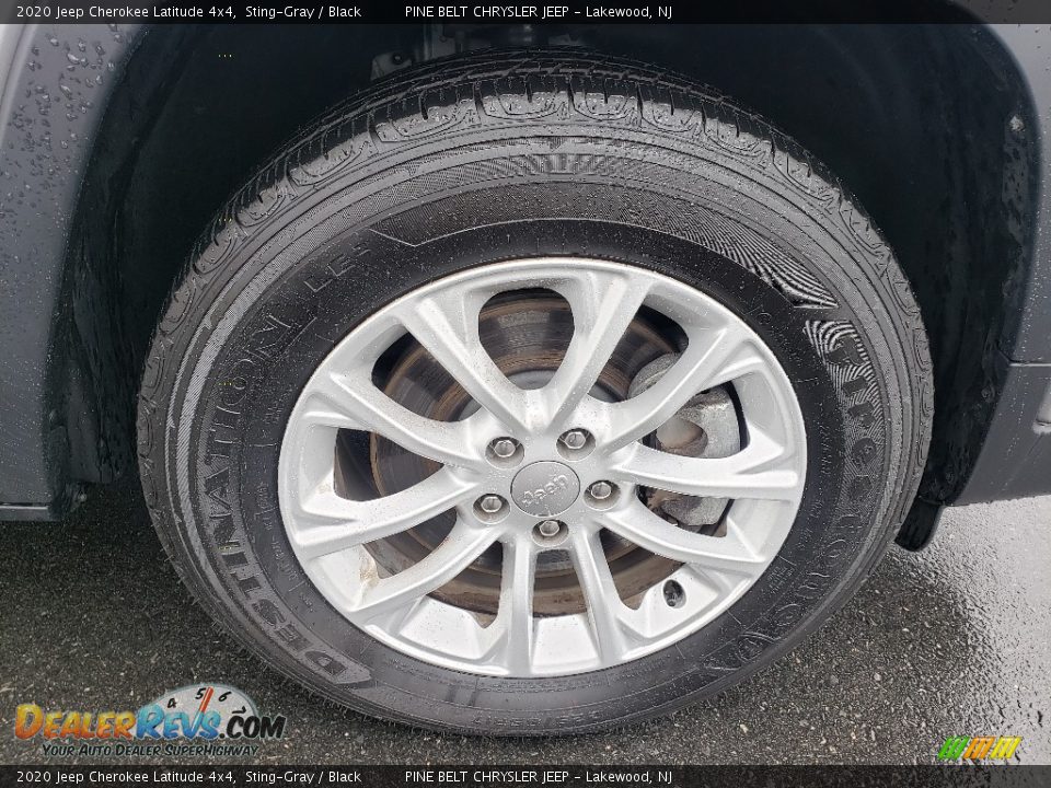2020 Jeep Cherokee Latitude 4x4 Sting-Gray / Black Photo #23