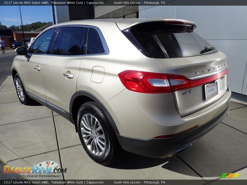 2017 Lincoln MKX Select AWD Palladium White Gold / Cappuccino Photo #3