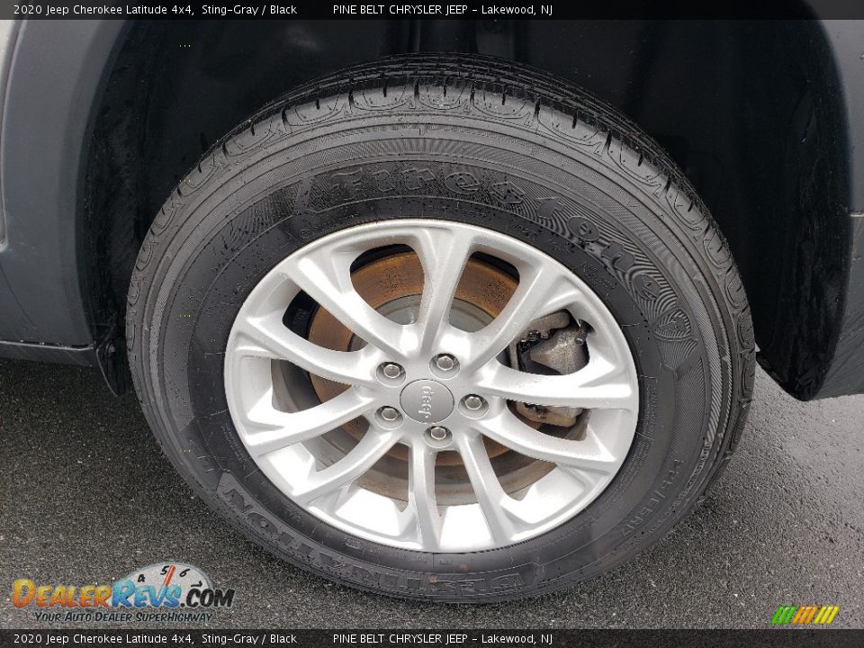 2020 Jeep Cherokee Latitude 4x4 Sting-Gray / Black Photo #30