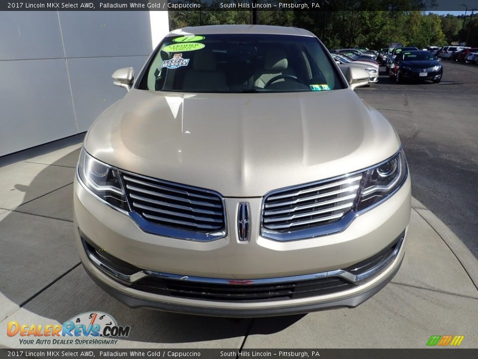 2017 Lincoln MKX Select AWD Palladium White Gold / Cappuccino Photo #9