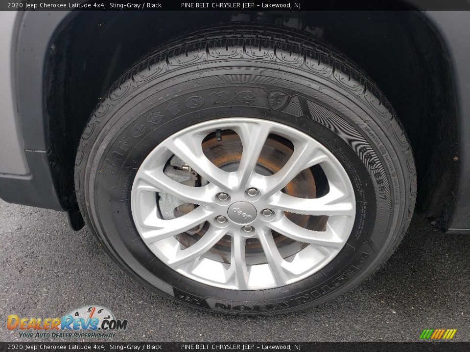 2020 Jeep Cherokee Latitude 4x4 Sting-Gray / Black Photo #33