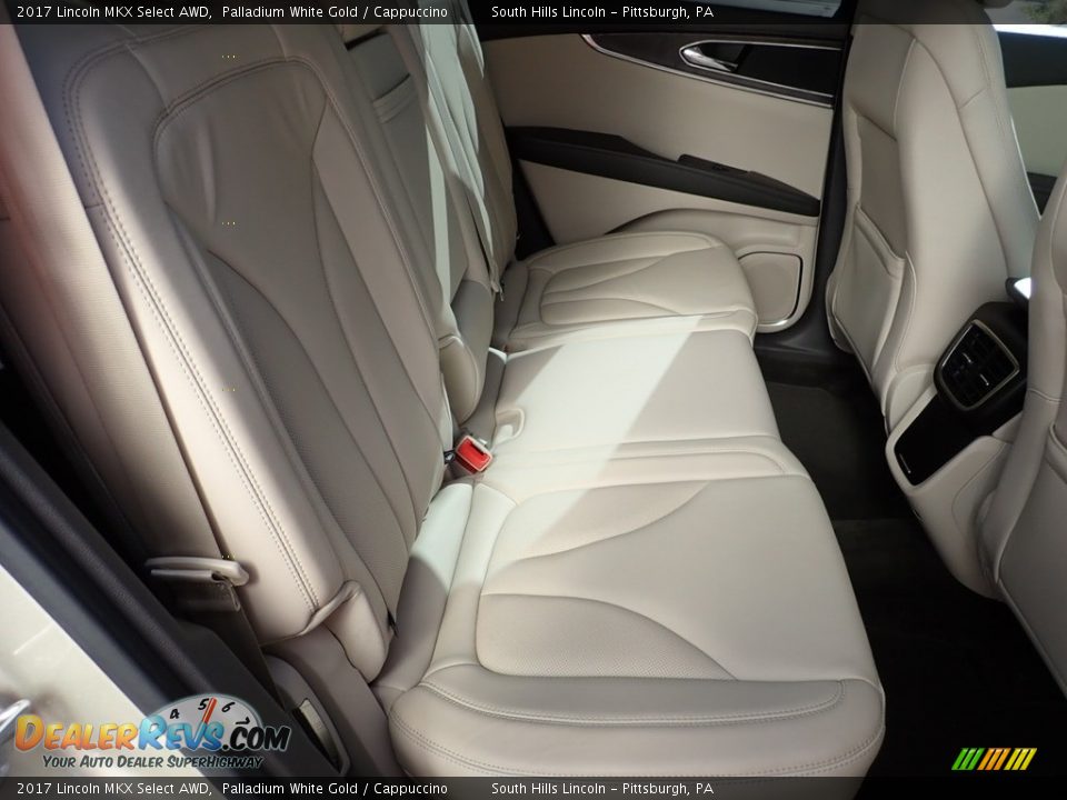 Rear Seat of 2017 Lincoln MKX Select AWD Photo #14