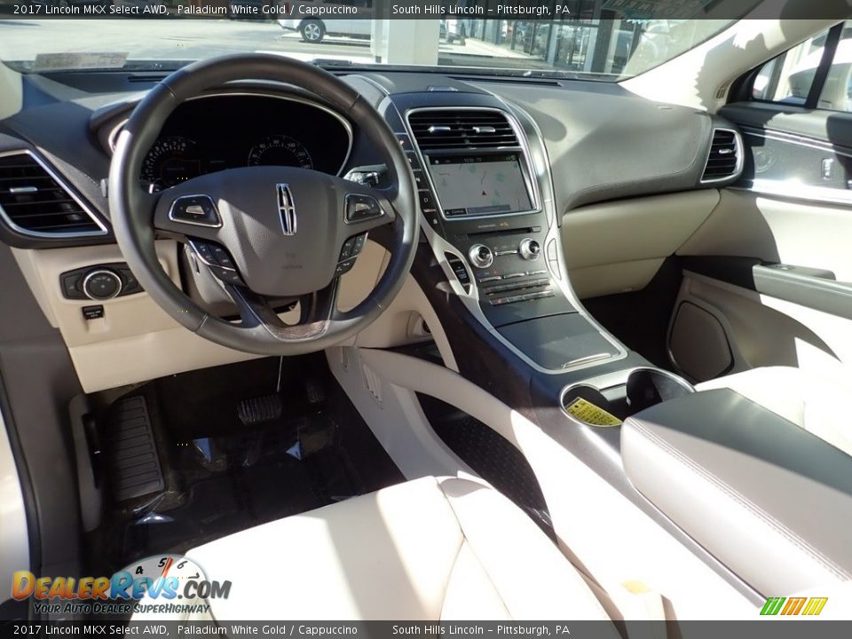 Dashboard of 2017 Lincoln MKX Select AWD Photo #17