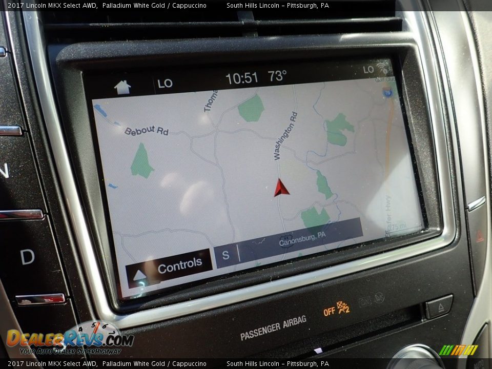 Navigation of 2017 Lincoln MKX Select AWD Photo #21