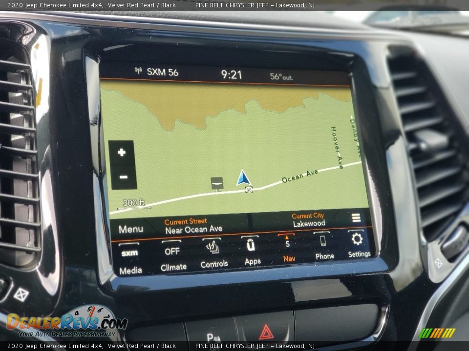 Navigation of 2020 Jeep Cherokee Limited 4x4 Photo #6