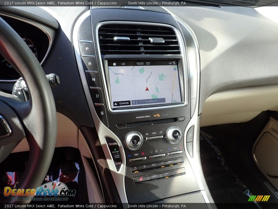 Controls of 2017 Lincoln MKX Select AWD Photo #22