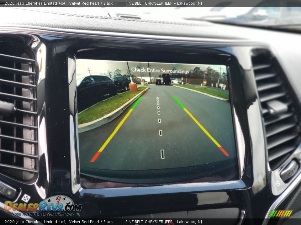 2020 Jeep Cherokee Limited 4x4 Velvet Red Pearl / Black Photo #9