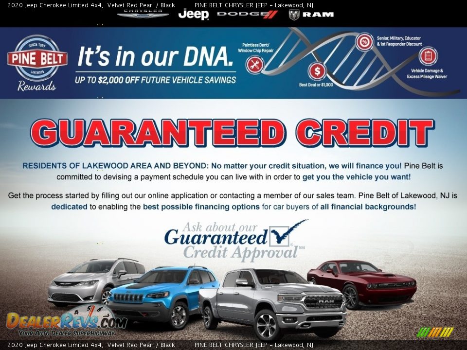 Dealer Info of 2020 Jeep Cherokee Limited 4x4 Photo #14