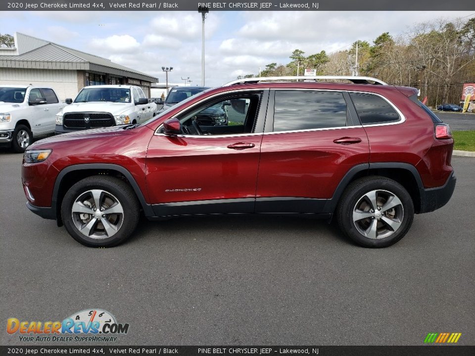 2020 Jeep Cherokee Limited 4x4 Velvet Red Pearl / Black Photo #19