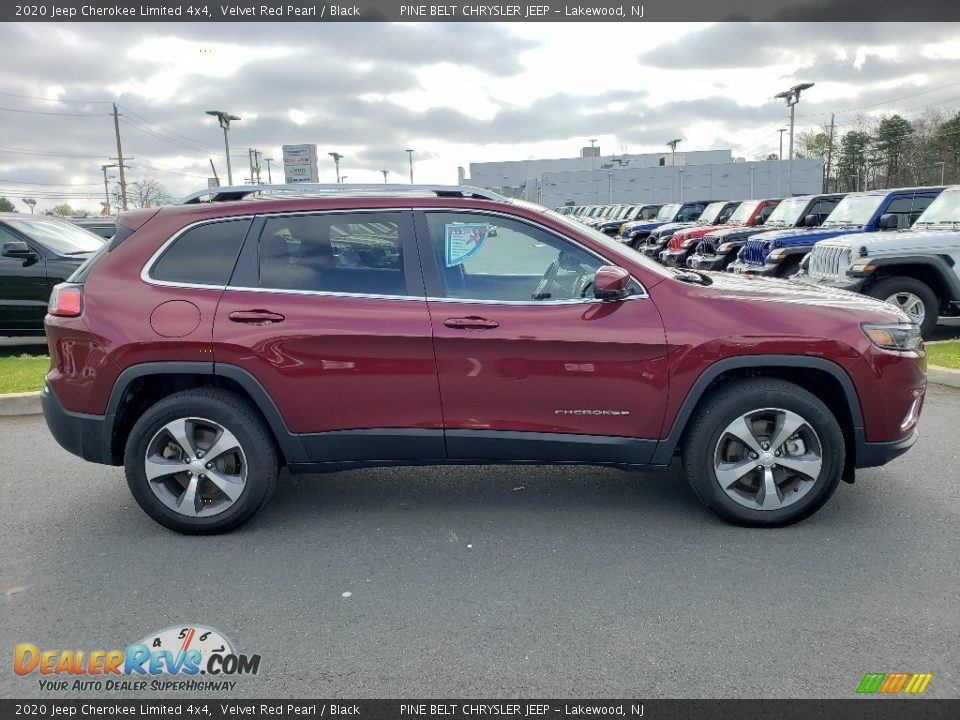 2020 Jeep Cherokee Limited 4x4 Velvet Red Pearl / Black Photo #23