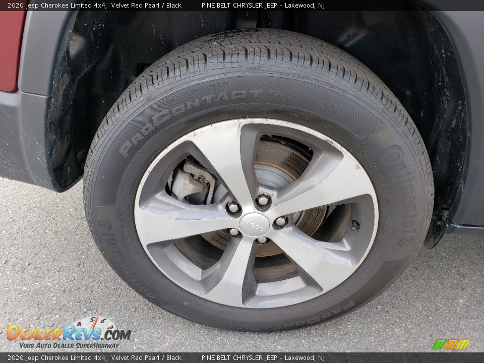 2020 Jeep Cherokee Limited 4x4 Velvet Red Pearl / Black Photo #27