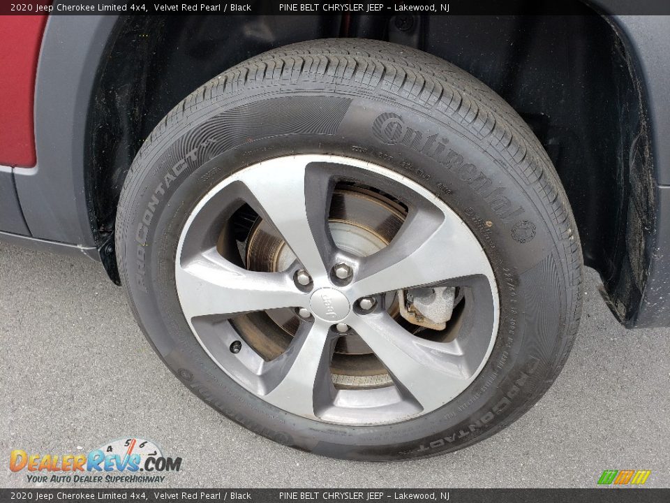 2020 Jeep Cherokee Limited 4x4 Velvet Red Pearl / Black Photo #31