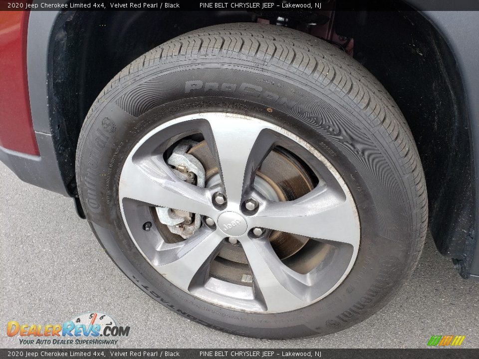 2020 Jeep Cherokee Limited 4x4 Velvet Red Pearl / Black Photo #34