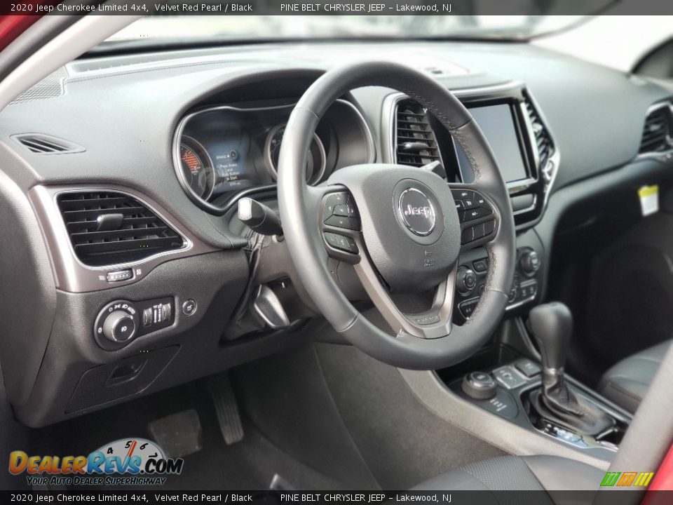 2020 Jeep Cherokee Limited 4x4 Velvet Red Pearl / Black Photo #35