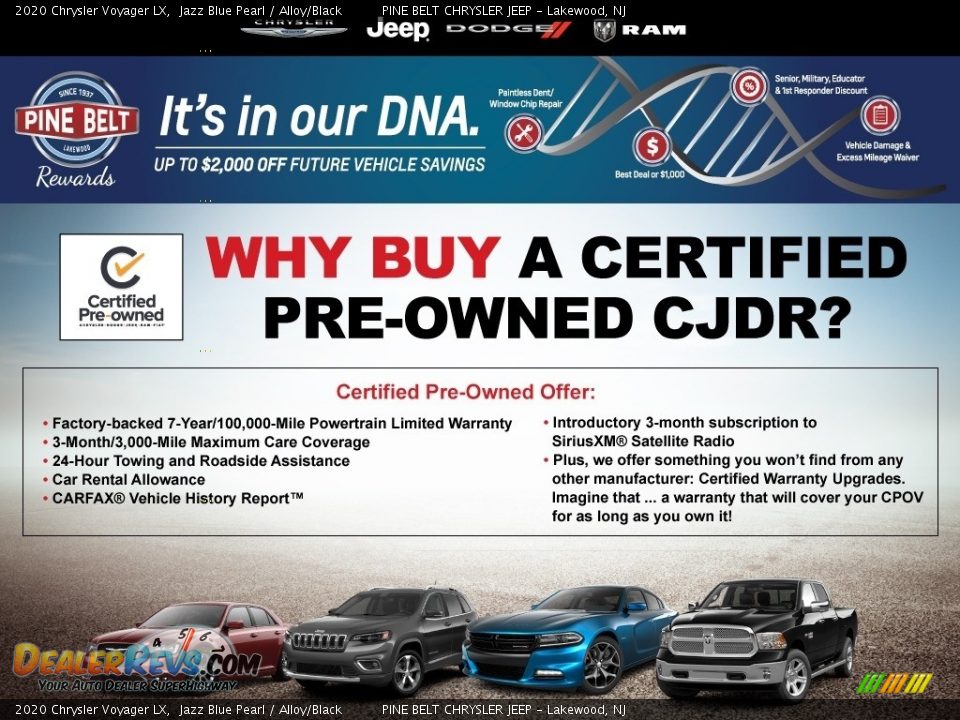 Dealer Info of 2020 Chrysler Voyager LX Photo #2