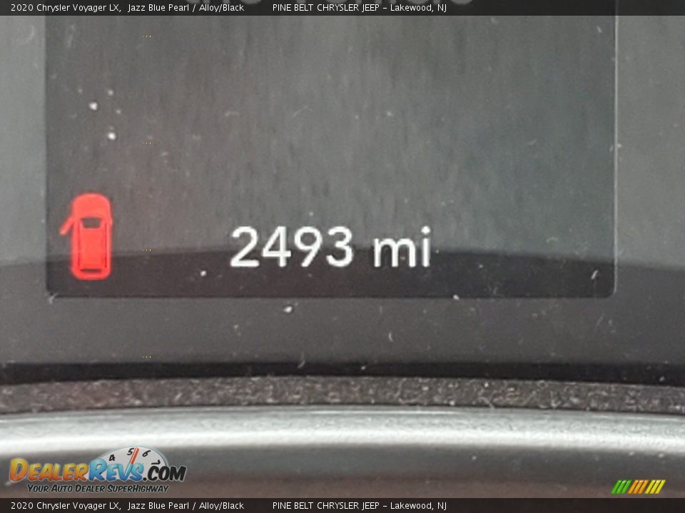 2020 Chrysler Voyager LX Jazz Blue Pearl / Alloy/Black Photo #3