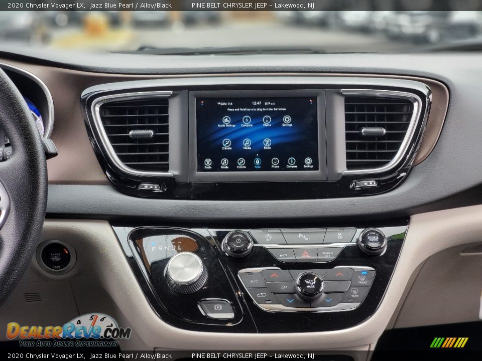 2020 Chrysler Voyager LX Jazz Blue Pearl / Alloy/Black Photo #4