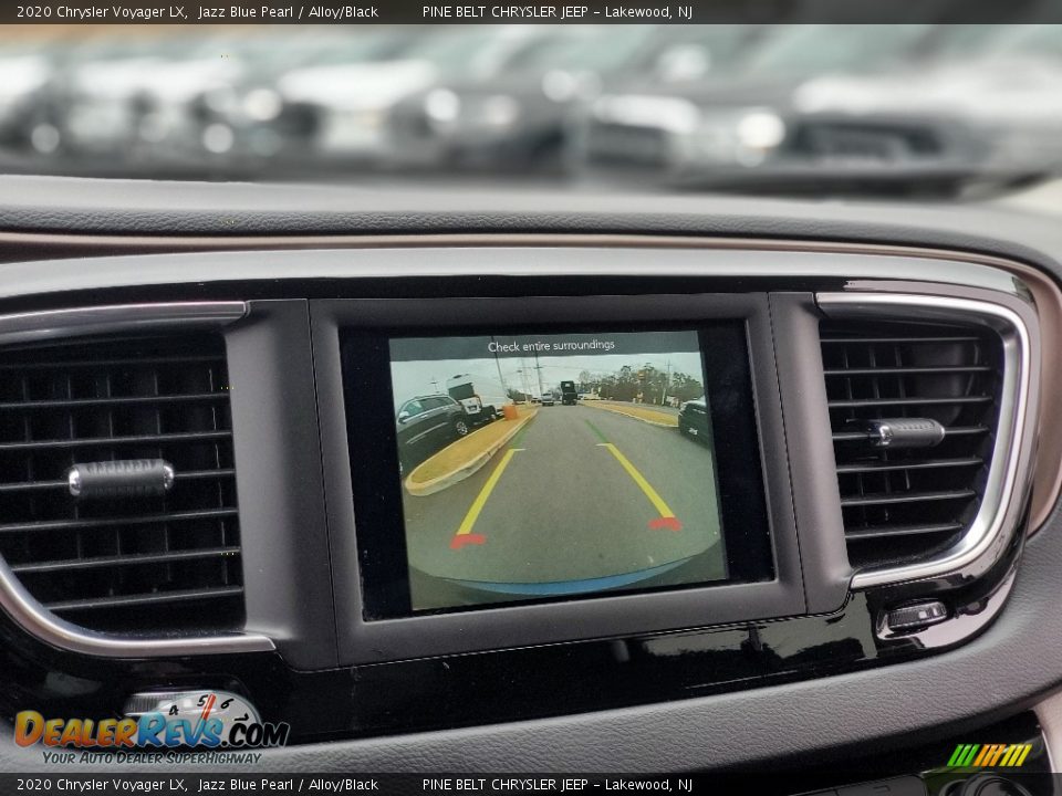 2020 Chrysler Voyager LX Jazz Blue Pearl / Alloy/Black Photo #9