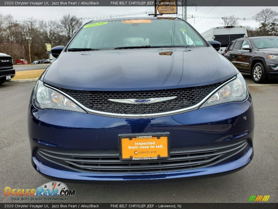 2020 Chrysler Voyager LX Jazz Blue Pearl / Alloy/Black Photo #14