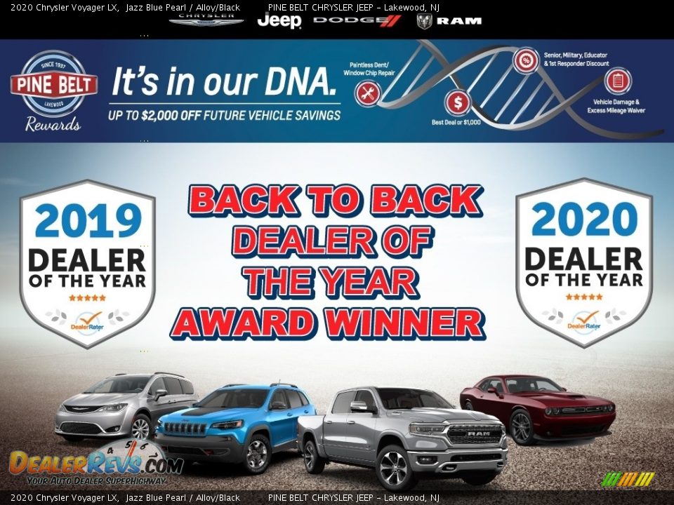 Dealer Info of 2020 Chrysler Voyager LX Photo #15