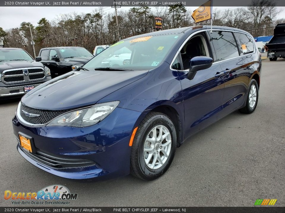 2020 Chrysler Voyager LX Jazz Blue Pearl / Alloy/Black Photo #16