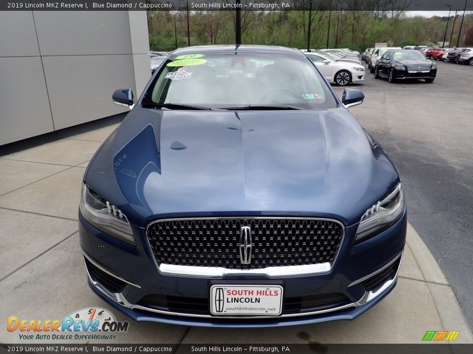 2019 Lincoln MKZ Reserve I Blue Diamond / Cappuccino Photo #9