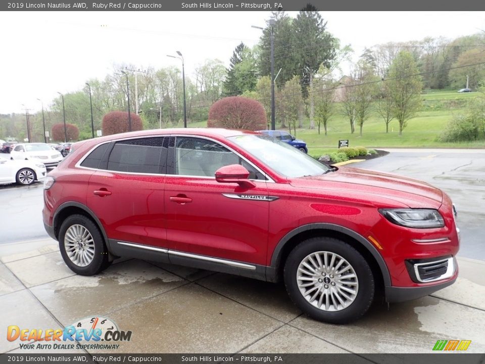 Ruby Red 2019 Lincoln Nautilus AWD Photo #7