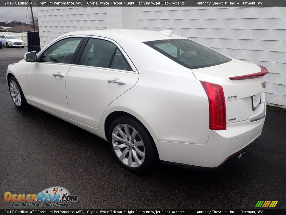 Crystal White Tricoat 2017 Cadillac ATS Premium Perfomance AWD Photo #5