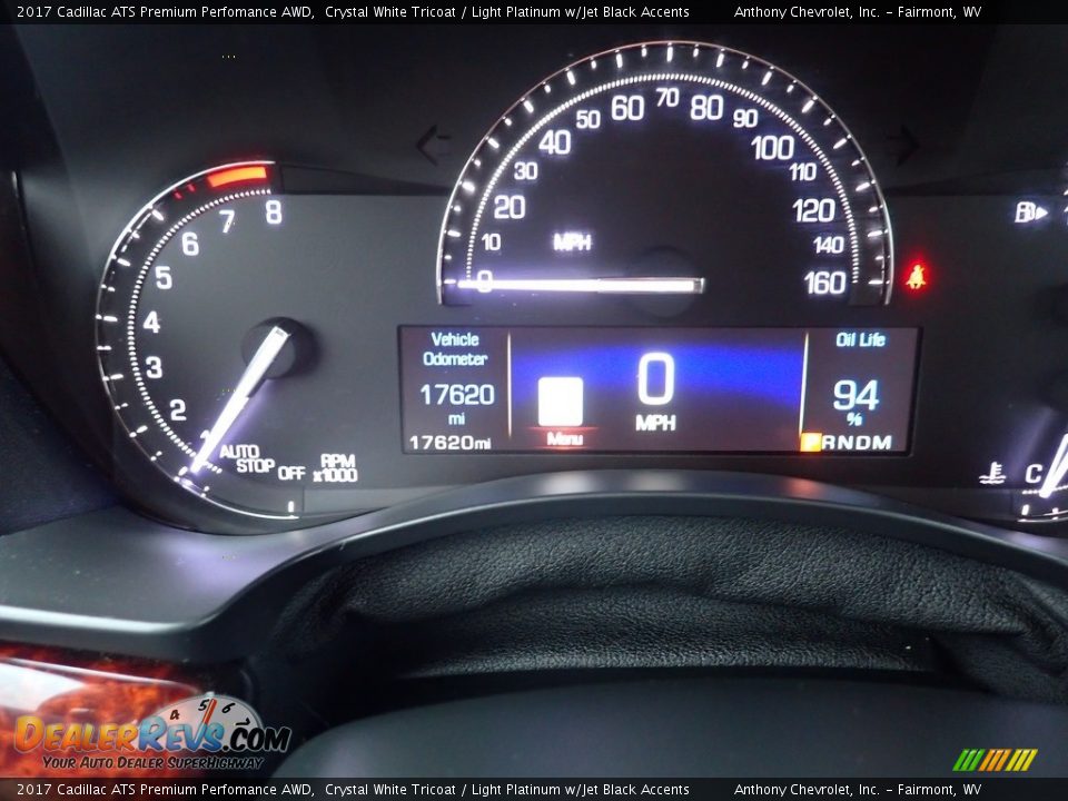 2017 Cadillac ATS Premium Perfomance AWD Gauges Photo #13