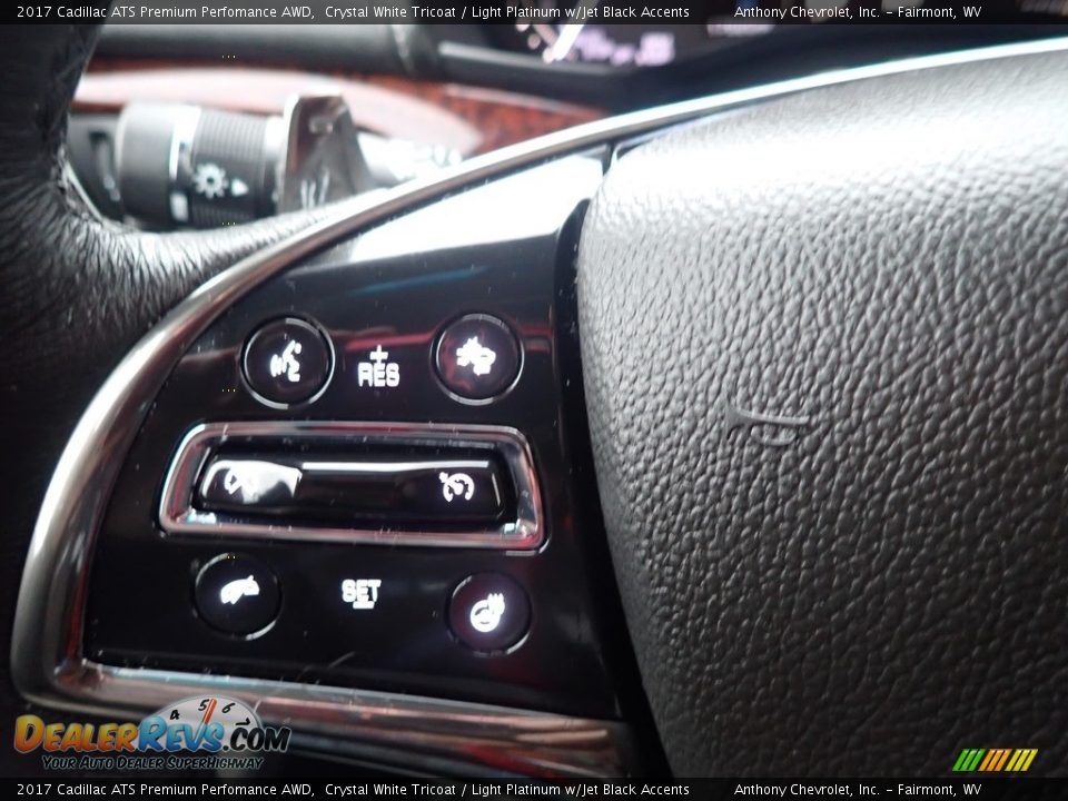 2017 Cadillac ATS Premium Perfomance AWD Steering Wheel Photo #17