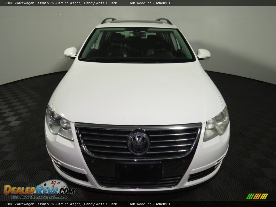 2008 Volkswagen Passat VR6 4Motion Wagon Candy White / Black Photo #4