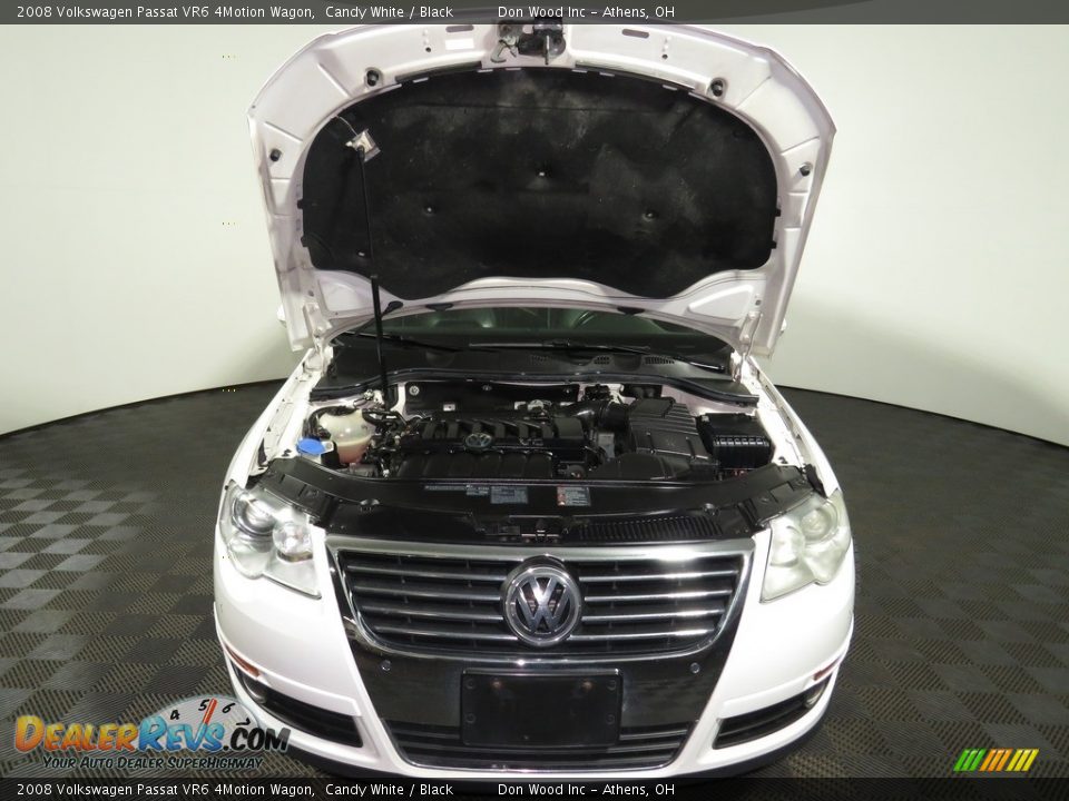 2008 Volkswagen Passat VR6 4Motion Wagon Candy White / Black Photo #5
