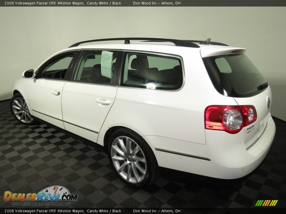 2008 Volkswagen Passat VR6 4Motion Wagon Candy White / Black Photo #9