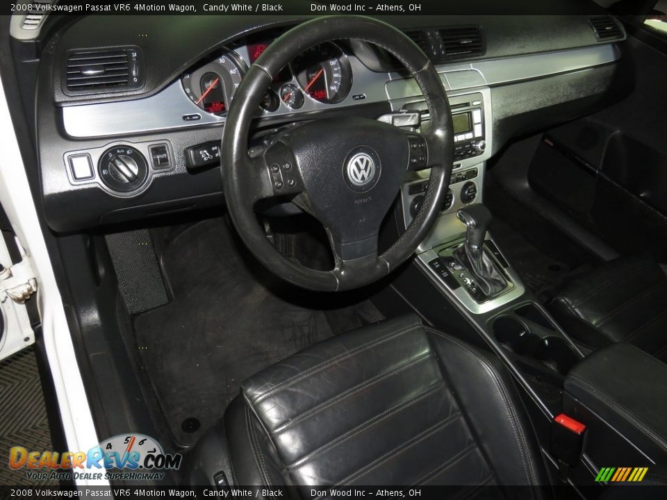 Black Interior - 2008 Volkswagen Passat VR6 4Motion Wagon Photo #19