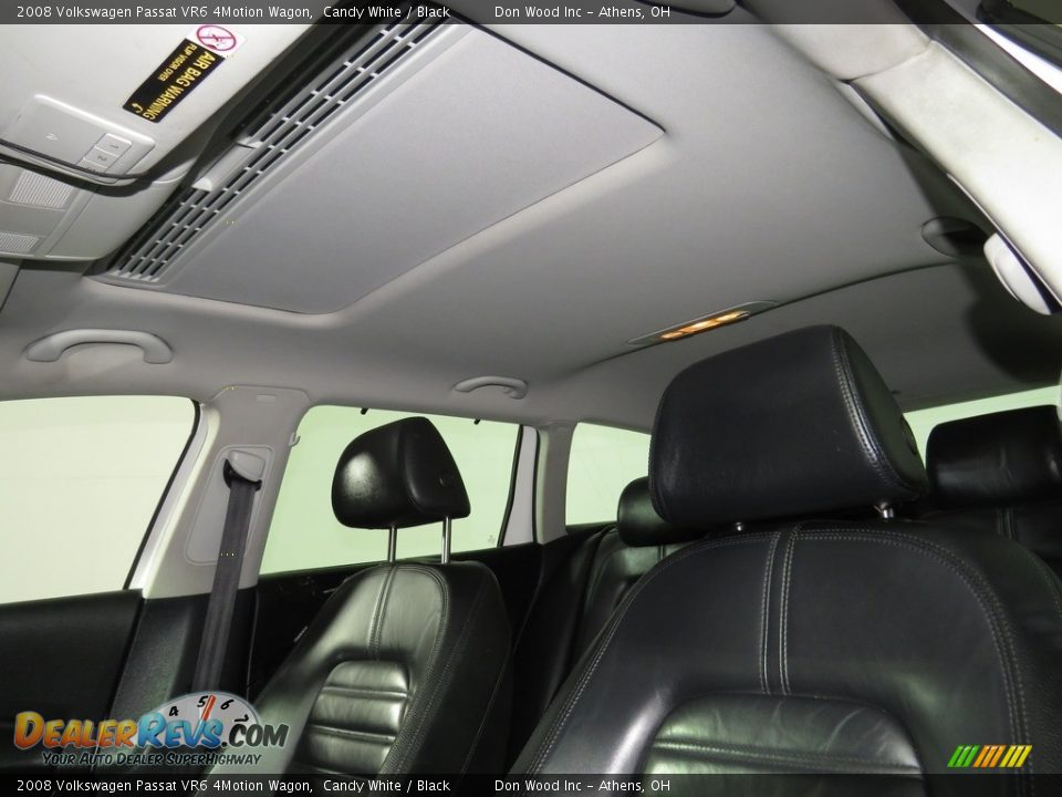2008 Volkswagen Passat VR6 4Motion Wagon Candy White / Black Photo #32