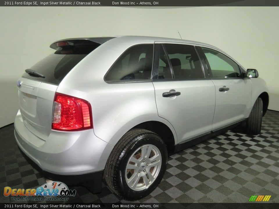 2011 Ford Edge SE Ingot Silver Metallic / Charcoal Black Photo #15