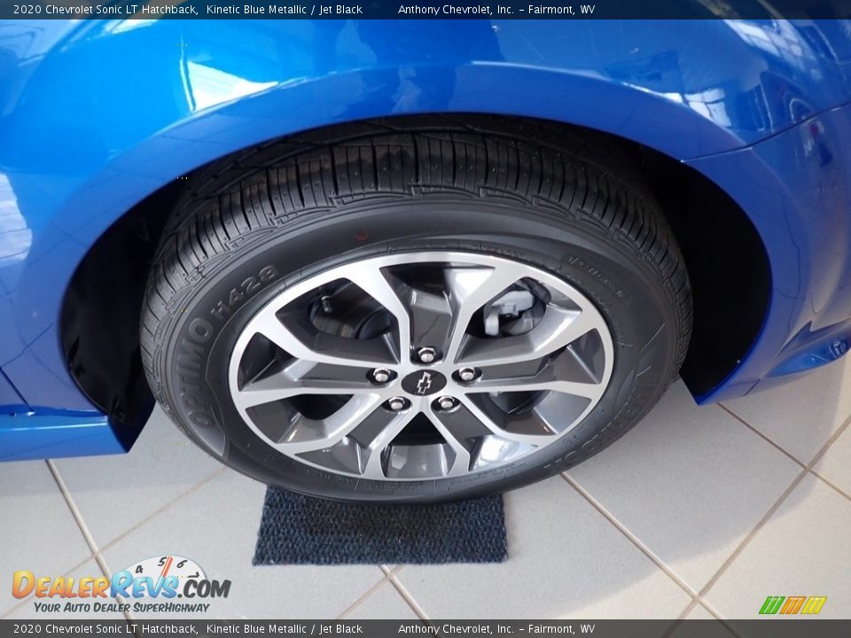 2020 Chevrolet Sonic LT Hatchback Kinetic Blue Metallic / Jet Black Photo #2