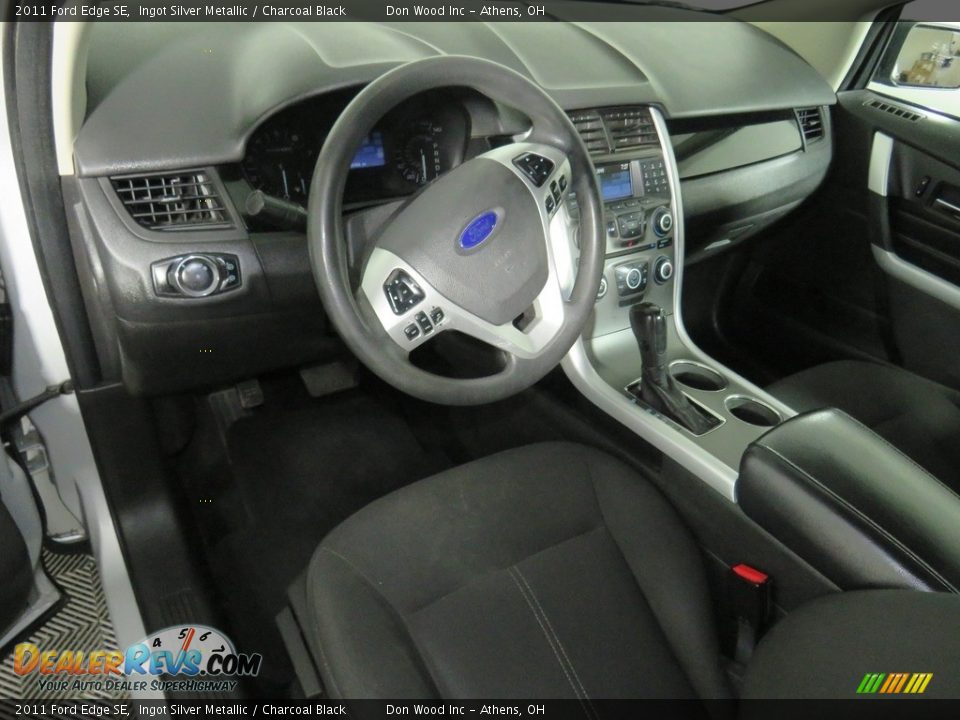 2011 Ford Edge SE Ingot Silver Metallic / Charcoal Black Photo #19