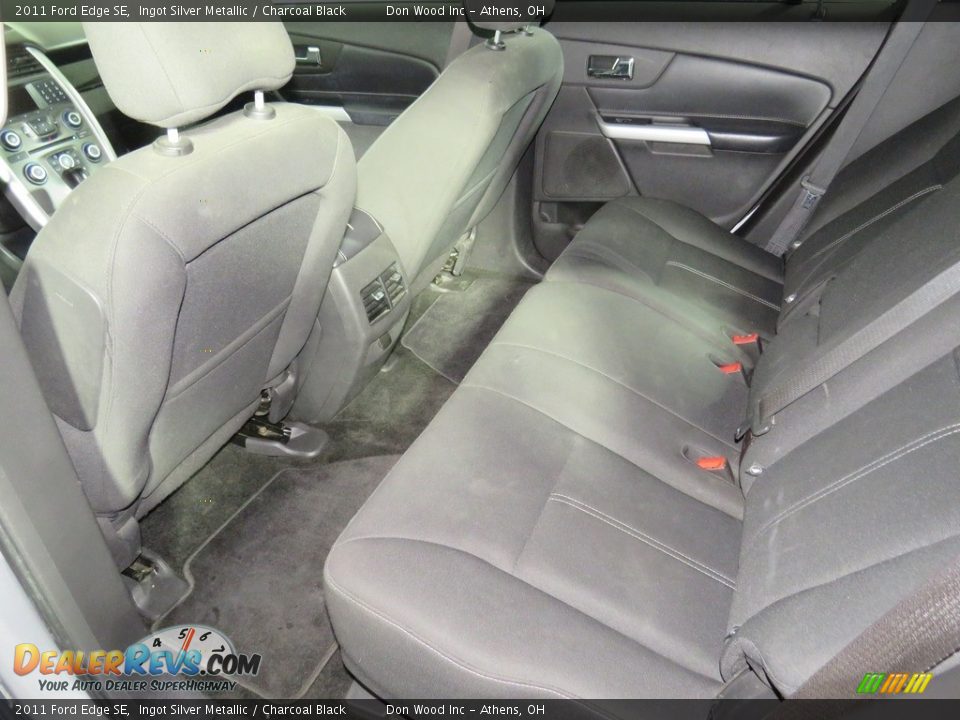 2011 Ford Edge SE Ingot Silver Metallic / Charcoal Black Photo #22