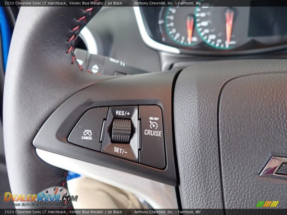 2020 Chevrolet Sonic LT Hatchback Kinetic Blue Metallic / Jet Black Photo #17