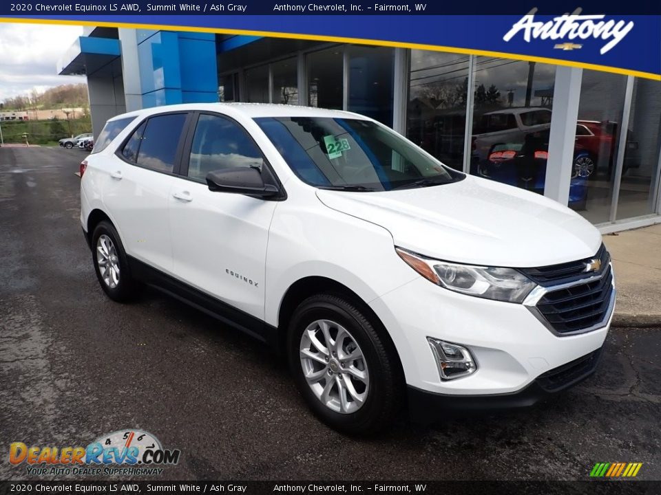 2020 Chevrolet Equinox LS AWD Summit White / Ash Gray Photo #1