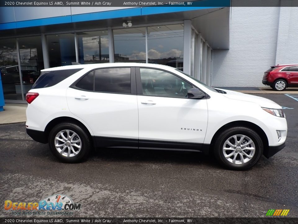 2020 Chevrolet Equinox LS AWD Summit White / Ash Gray Photo #3