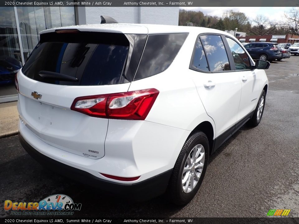 2020 Chevrolet Equinox LS AWD Summit White / Ash Gray Photo #4