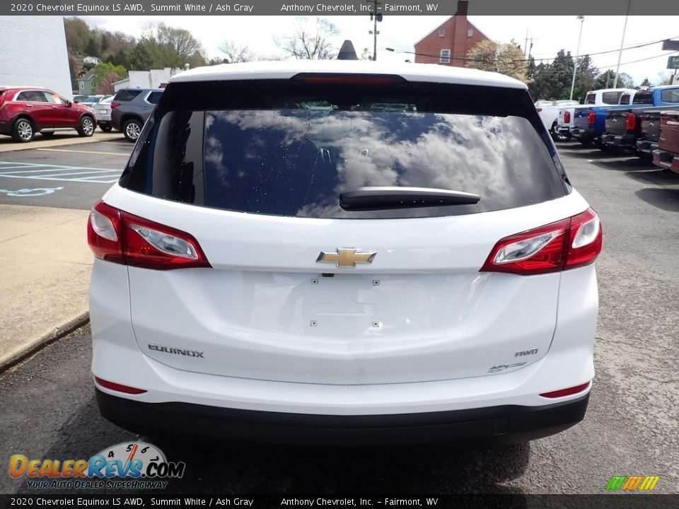 2020 Chevrolet Equinox LS AWD Summit White / Ash Gray Photo #5